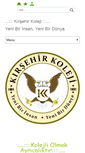 Mobile Screenshot of kirsehirkoleji.com